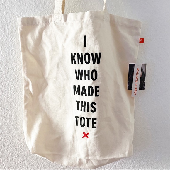 (NWT) Known Supply | I Know Who Made This Tote Bag - Picture 3 of 6